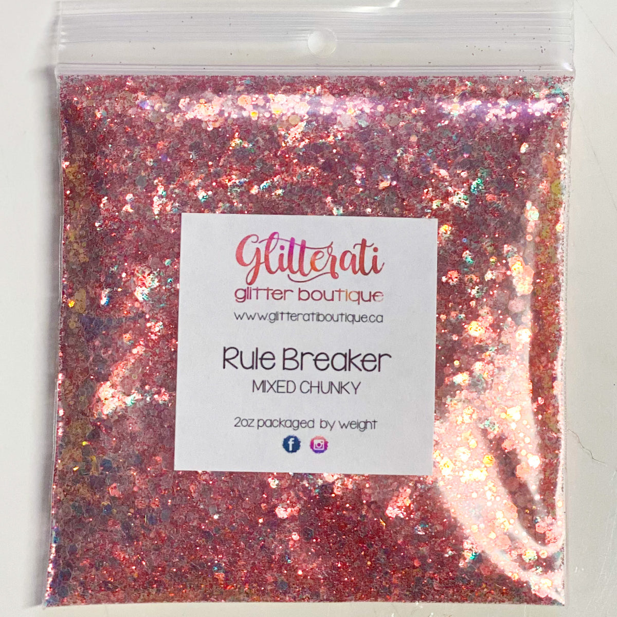 Rule Breaker Opal Glitter Glitterati Glitter Boutique